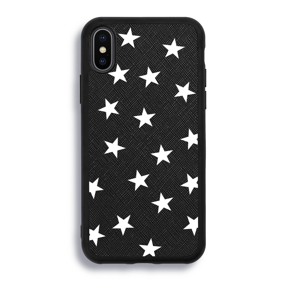 Estrellas Blancas - iPhone X/XS - Black Caviar