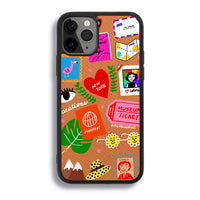 Wanna Travel? by Please Enjoy This - iPhone 11 Pro Max - Tobacco Brown