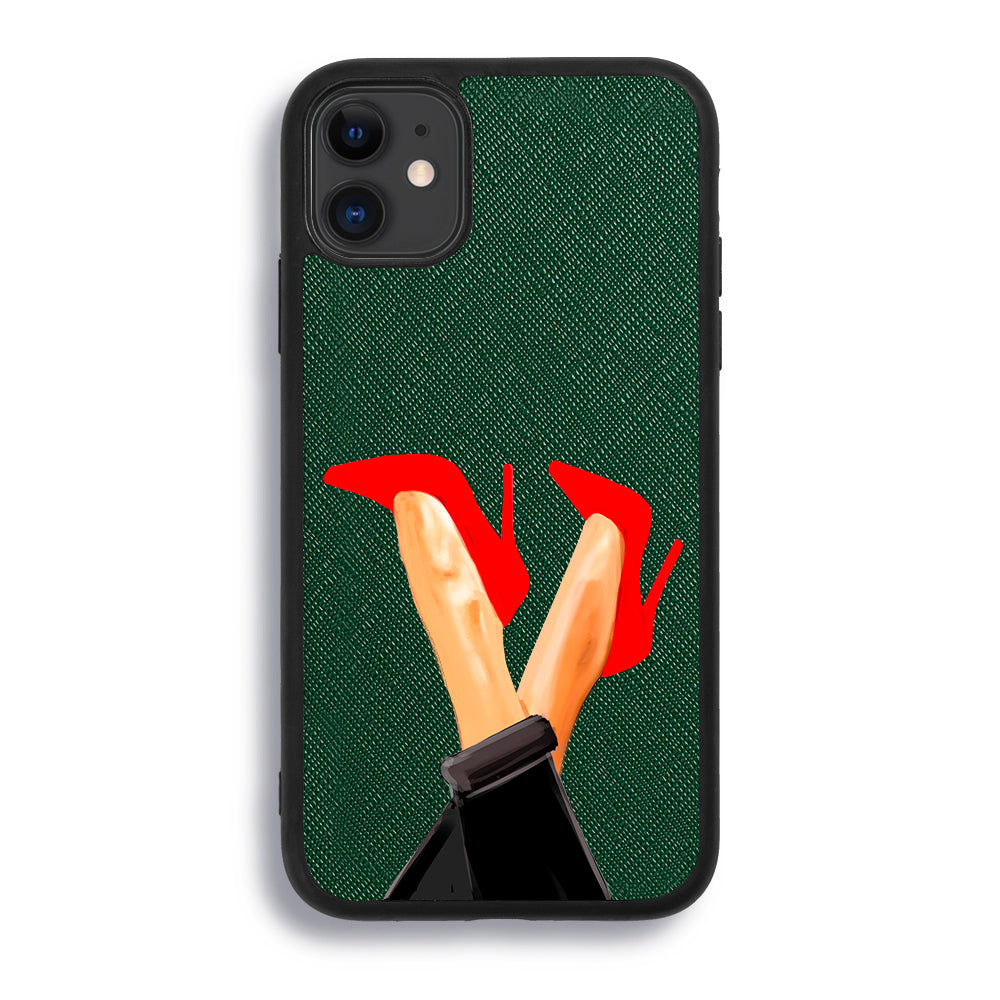 Stilettos - iPhone 11 - Forest Green