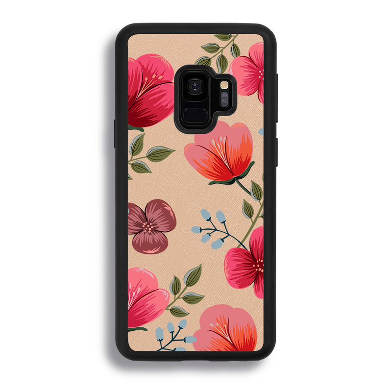 Blooming Beauties - Samsung S9 - Nude Coco