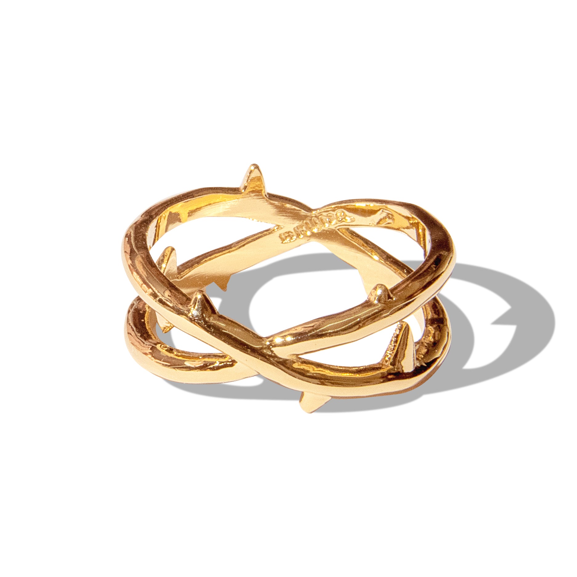 PIERRE - GOLD PLATED RING 