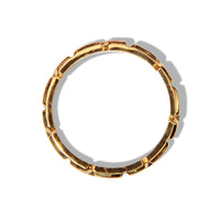 THE SIGNATURE RING - GOLD PLATED RING - 5.5 MM