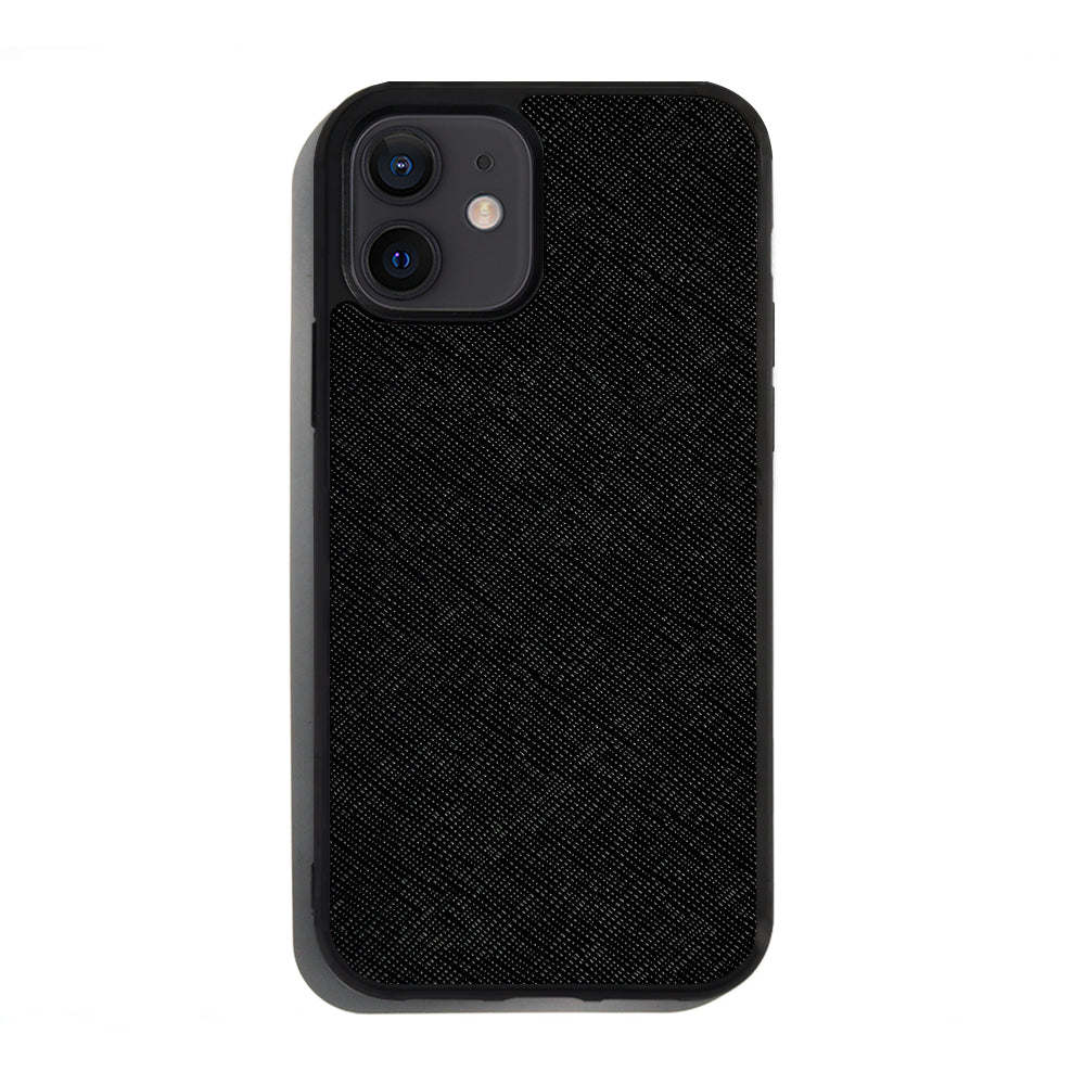 The Classic Phone Case - 12 Mini - Black Caviar