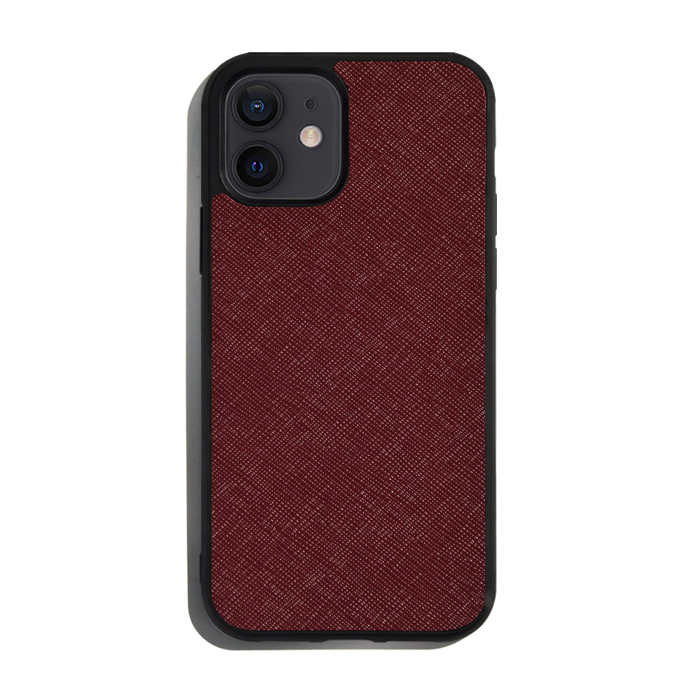 The Classic Phone Case - 12 Mini - Burgundy