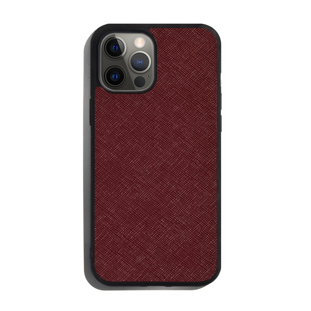 The Classic Phone Case - 12 Pro Max - Burgundy