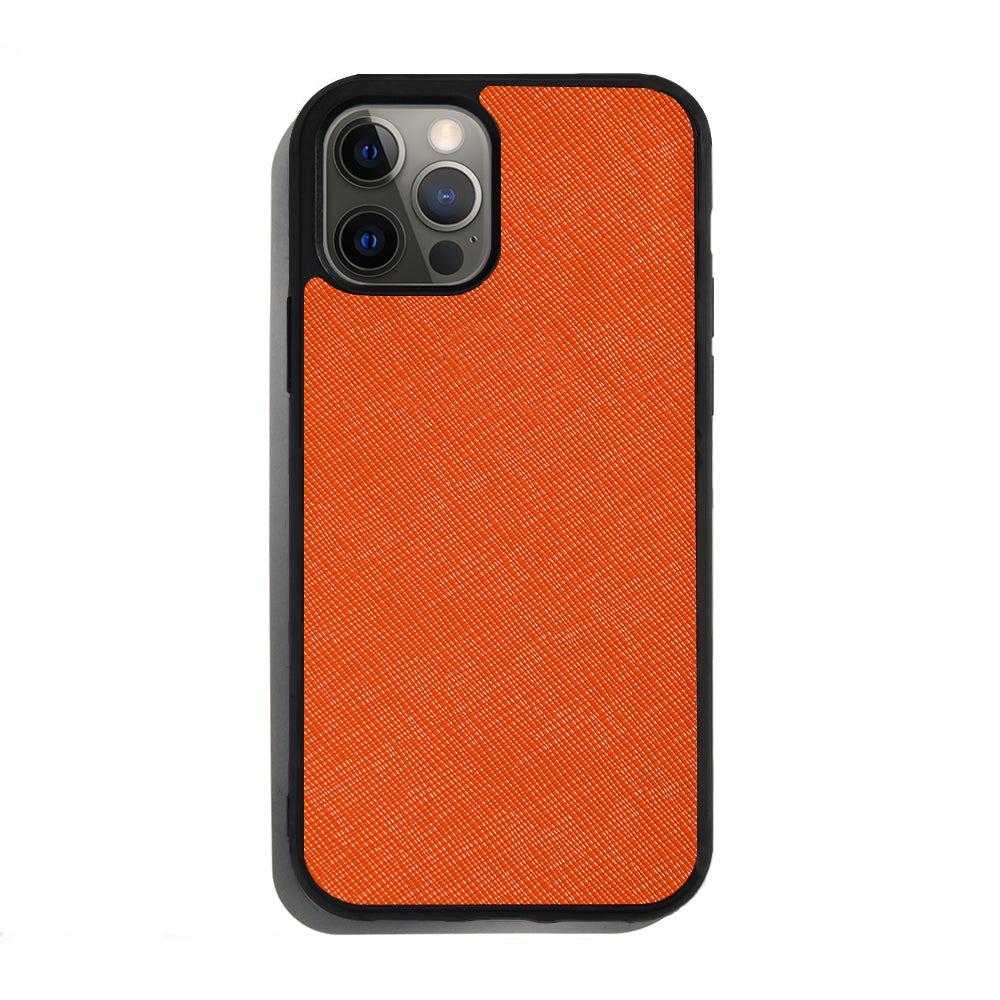 The Classic Phone Case - 12/ 12 Pro - Orange Crush