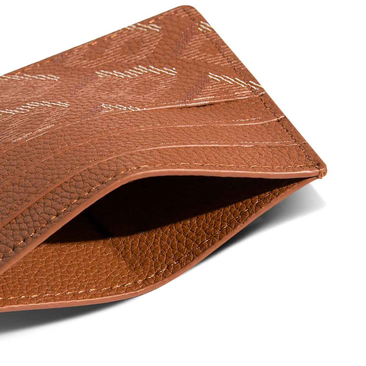 Card holder - The Signature - Camel