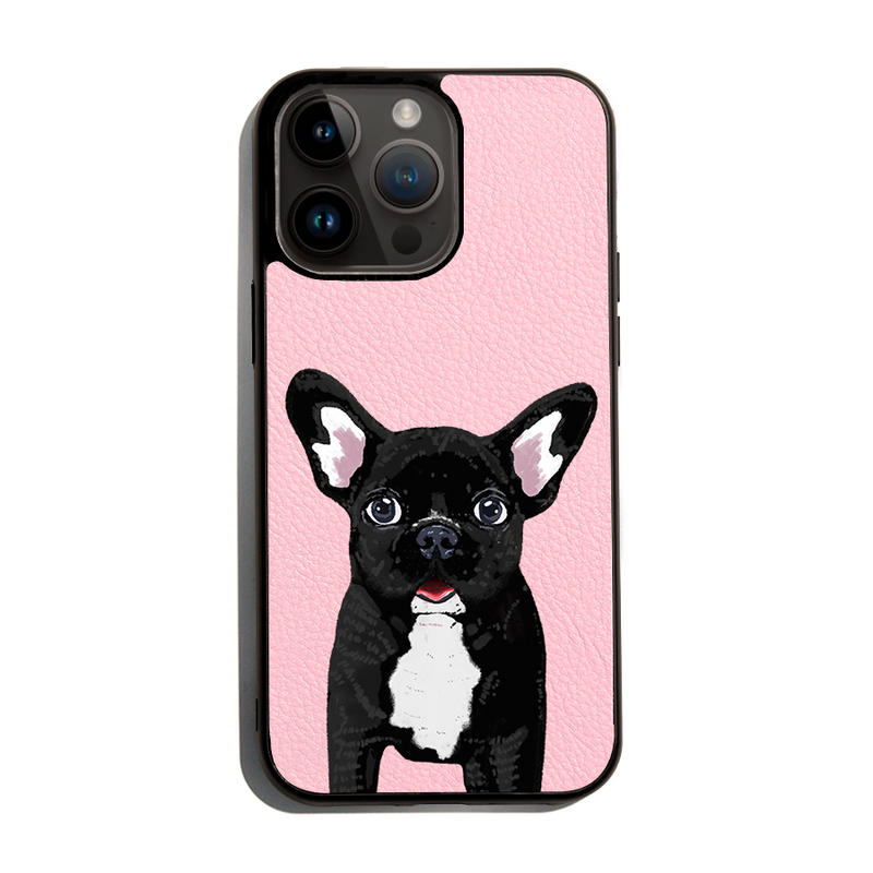 French Bulldog - iPhone 14 Pro Max - Forbidden Pink
