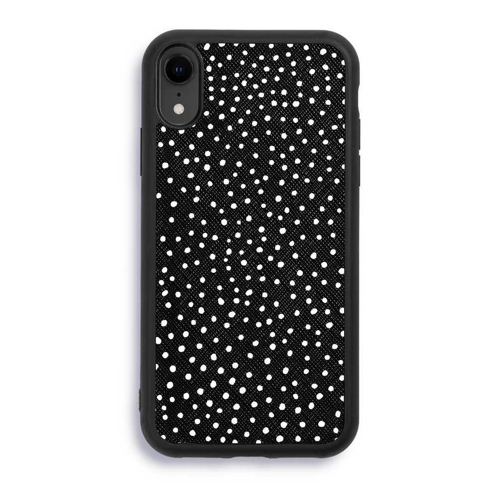 Dots - iPhone XR - Black Caviar