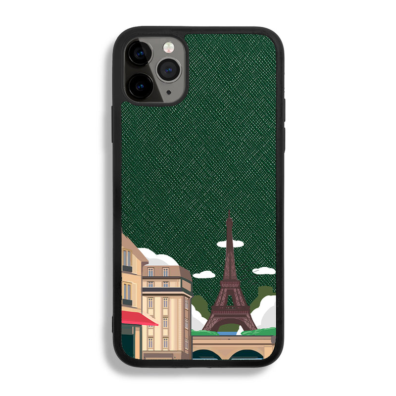 Paris - iPhone 11 Pro Max -  Forest Green