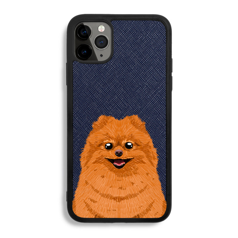 Pomeranian - iPhone 11 Pro Max - Navy Blue