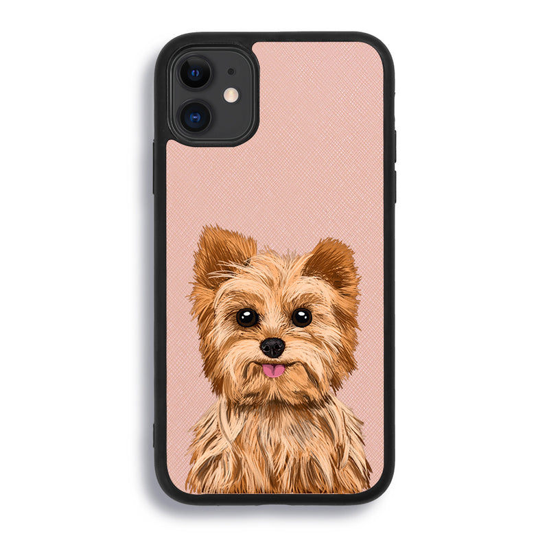 Yorkshire Terrier - iPhone 11 - Pink Molly