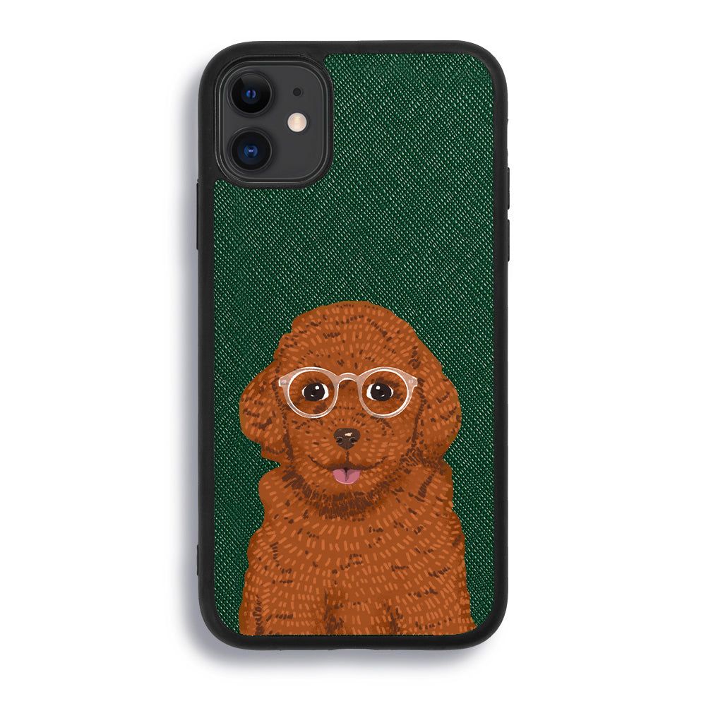 Poodle Toy - iPhone 11 - Forest Green