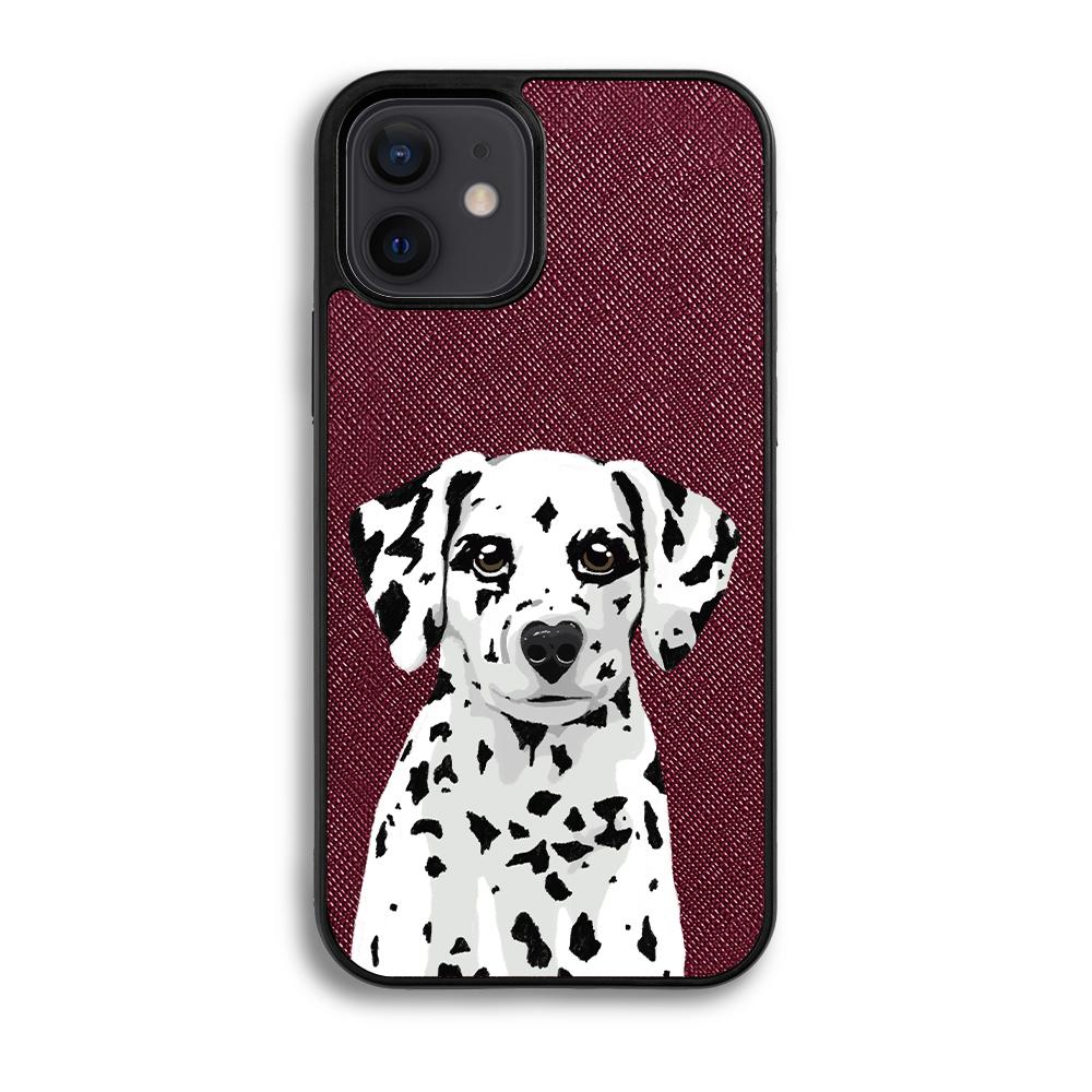 Dalmatian - iPhone 11 - Burgundy