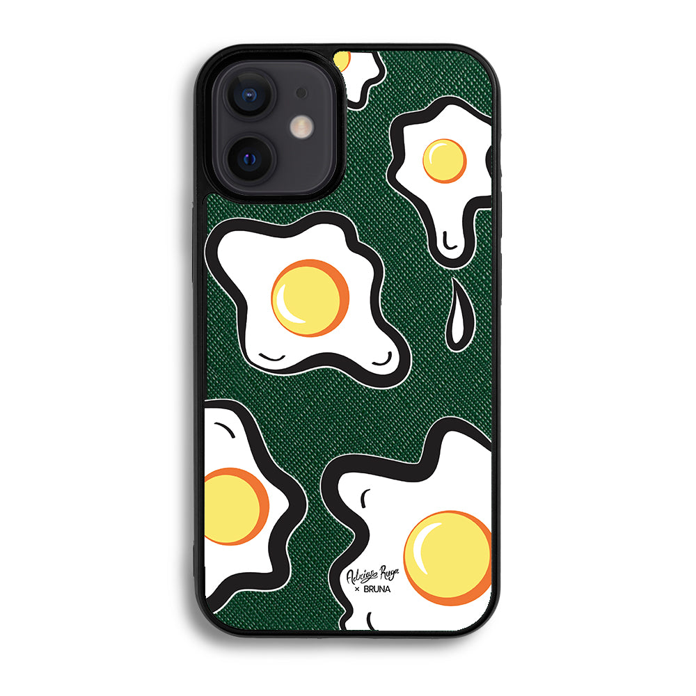 Home Breakfast by Adrián Ruga - iPhone 12 Mini - Forest Green