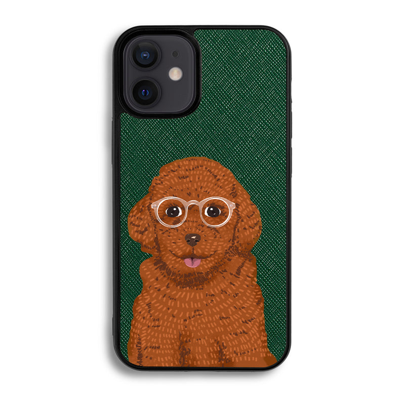 Poodle Toy - iPhone 12 Mini - Forest Green