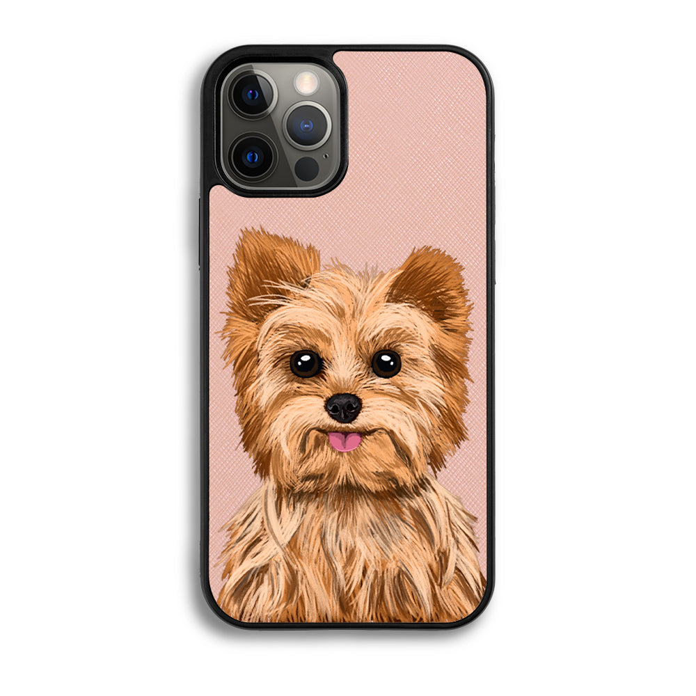Yorkshire Terrier - iPhone 12 Pro - Pink Molly