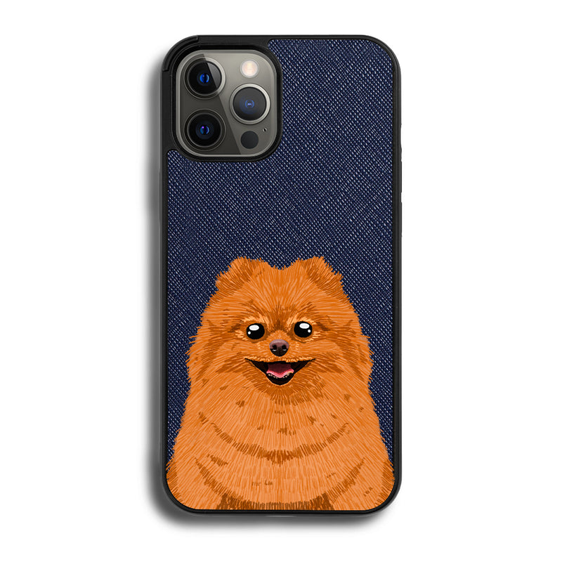 Pomeranian - iPhone 12 Pro Max - Navy Blue