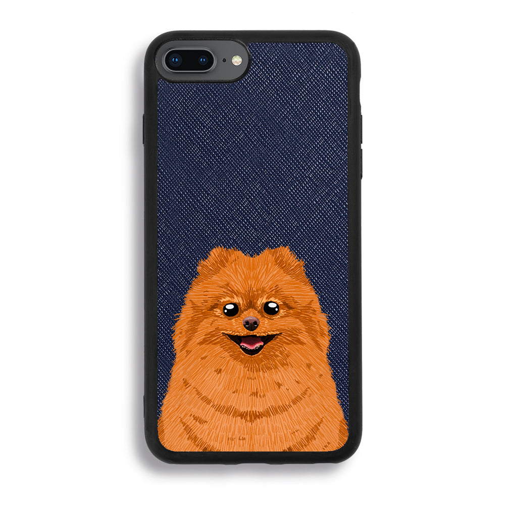 Pomeranian - iPhone 7/8 Plus - Navy Blue