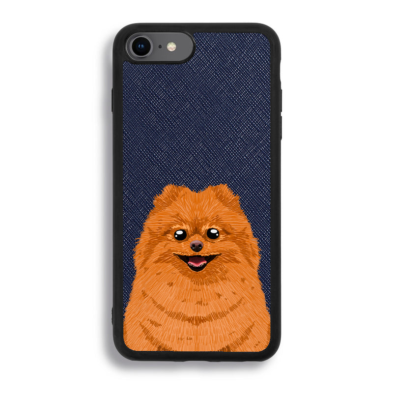 Pomeranian - iPhone 7/8 - Navy Blue