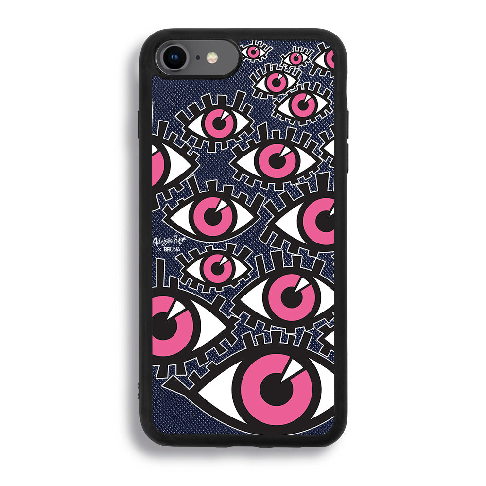 Look At Me Again by Adrián Ruga - iPhone SE 2022 - Navy Blue