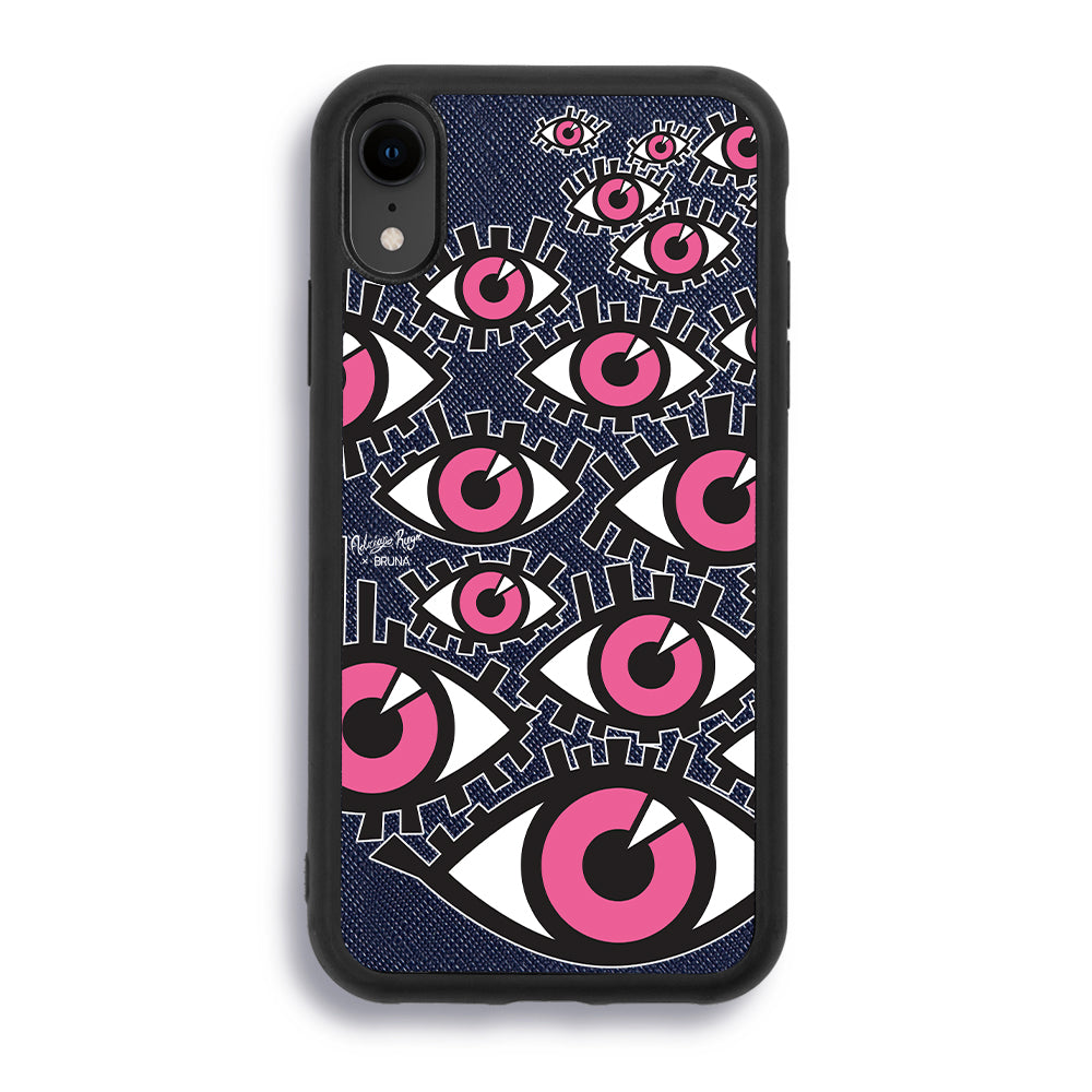 Look At Me Again by Adrián Ruga - iPhone XR - Navy Blue