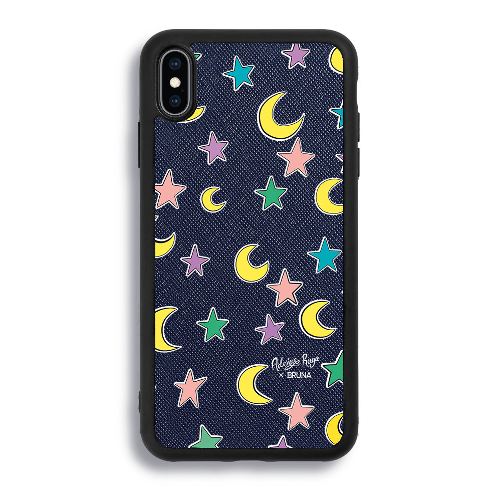At Midnight by Adrián Ruga - iPhone XS Max - Navy Blue