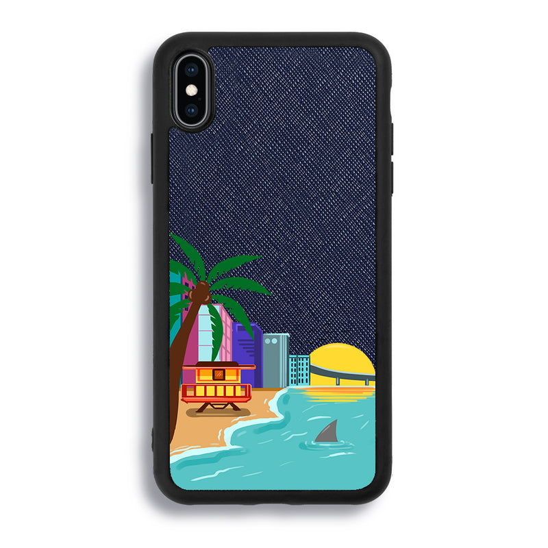 Miami - iPhone XS Max - Navy Blue