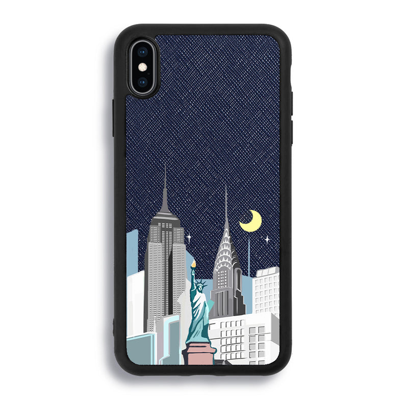 New York - iPhone XS Max - Navy Blue
