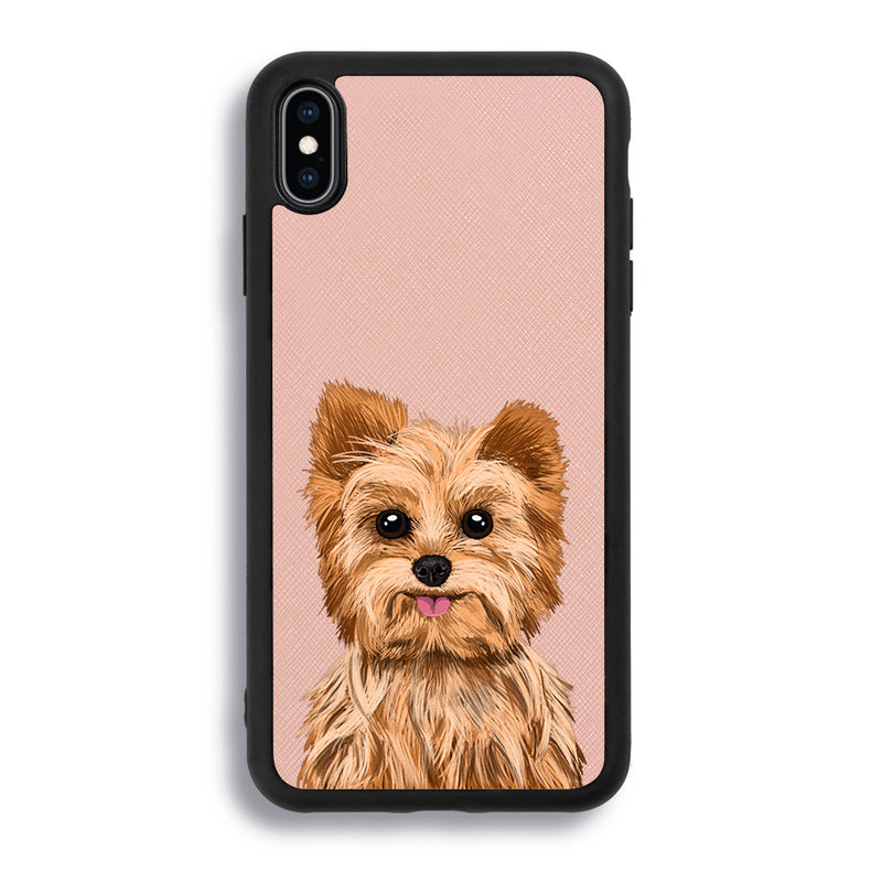 Yorkshire Terrier - iPhone XS Max - Pink Molly