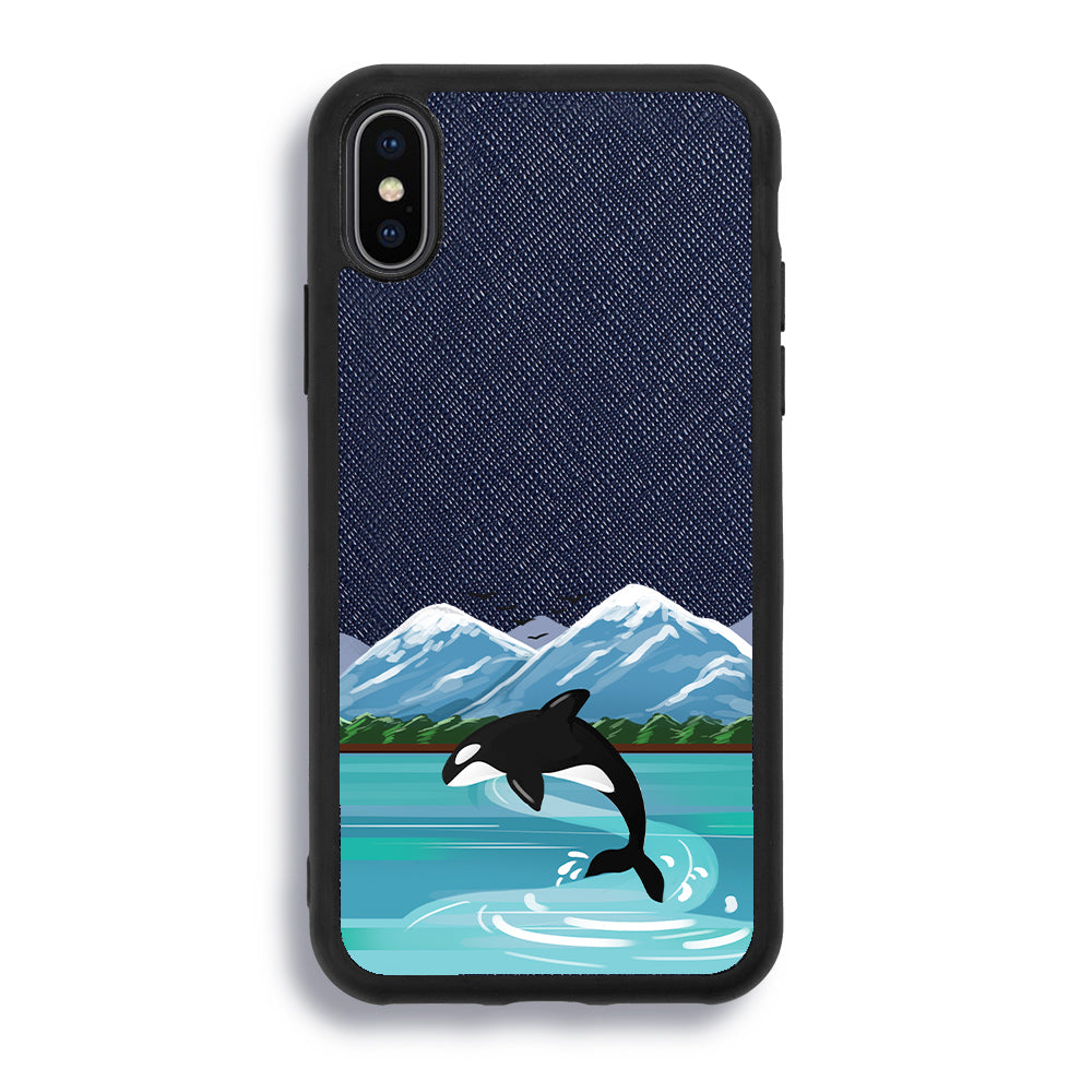Alaska - iPhone X/XS - Navy Blue