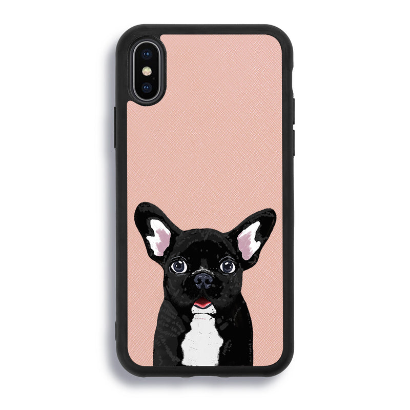 Bulldog Francés - iPhone X/XS - Pink Molly