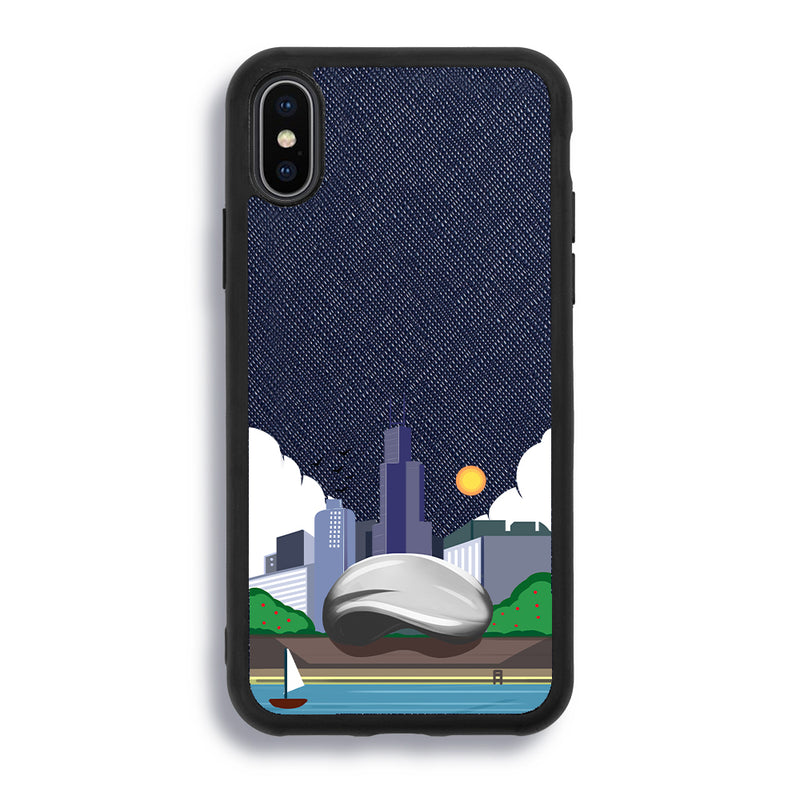 Chicago - iPhone X/XS - Navy Blue