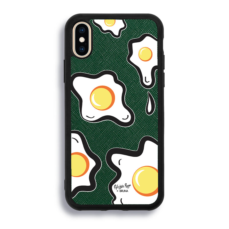 Home Breakfast by Adrián Ruga - iPhone X/XS - Forest Green