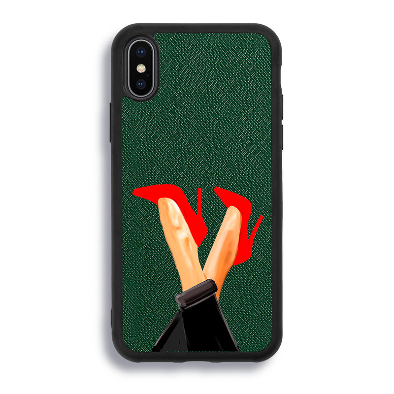 Stilettos - iPhone X/XS - Forest Green