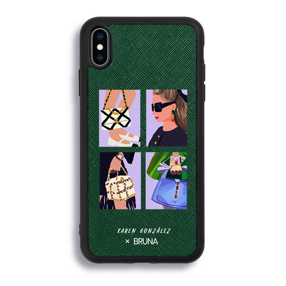Fashion Moments by Karen González- iPhone XS Max - Forest Green