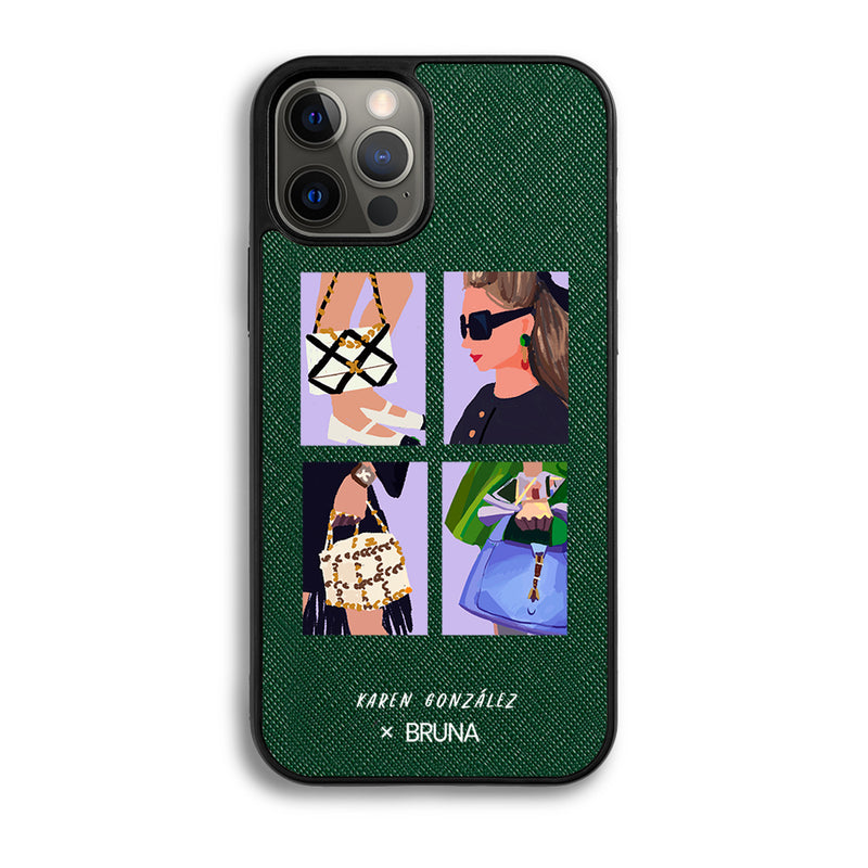 Fashion Moments by Karen González- iPhone 12 Pro - Forest Green