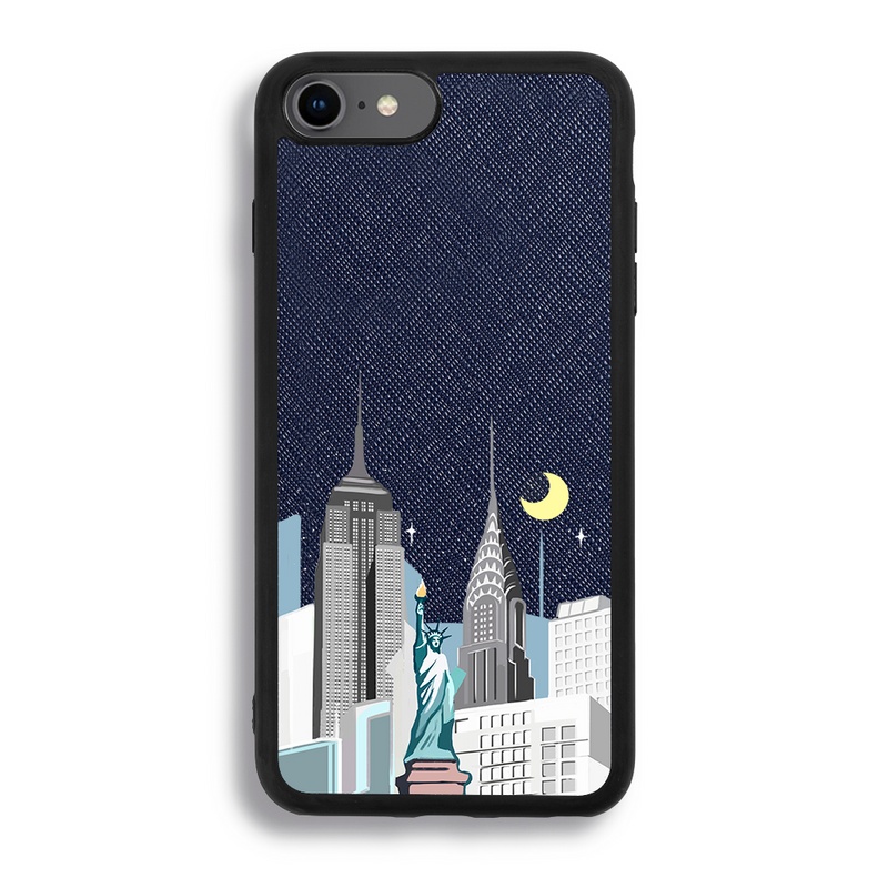 New York - iPhone 7/8/SE2 - Navy Blue