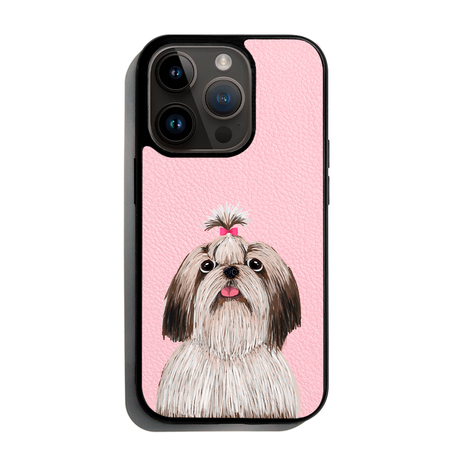 Shih Tzu - iPhone 14 Pro Max - Forbidden Pink