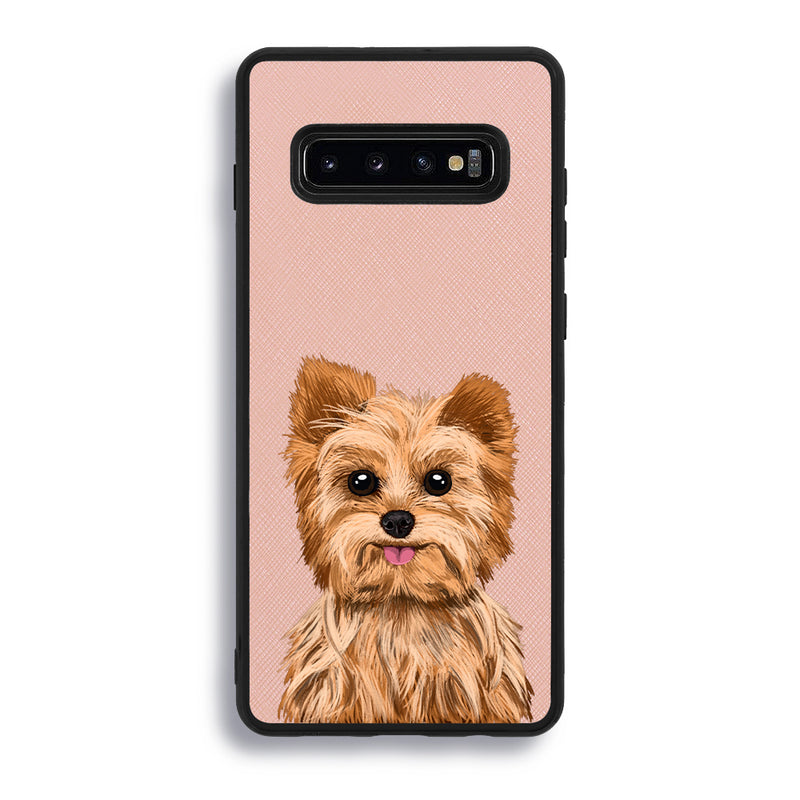 Yorkshire Terrier - Samsung S10 - Pink Molly