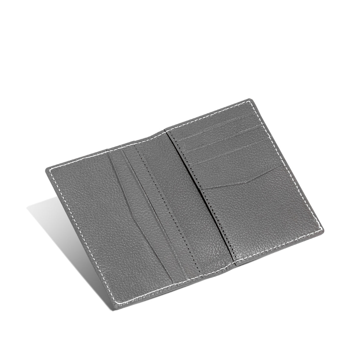 Bifold Card Holder - The Signature - Classic Gray
