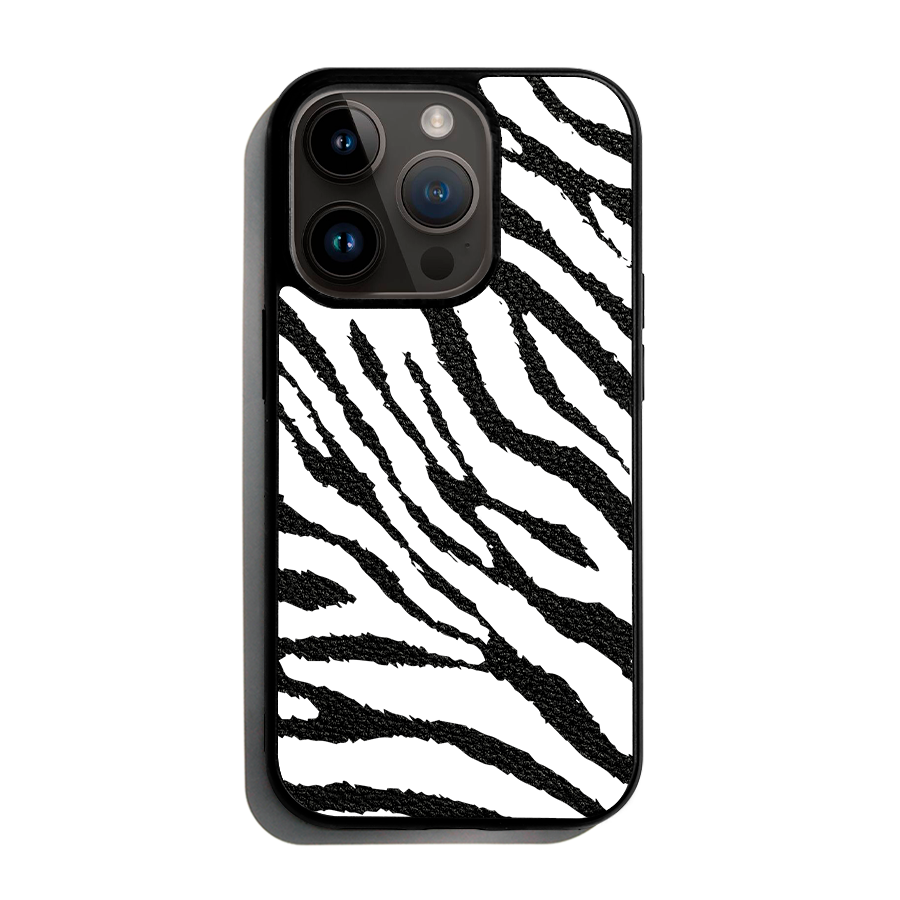Zebra - iPhone 14 Pro Max - Black Caviar