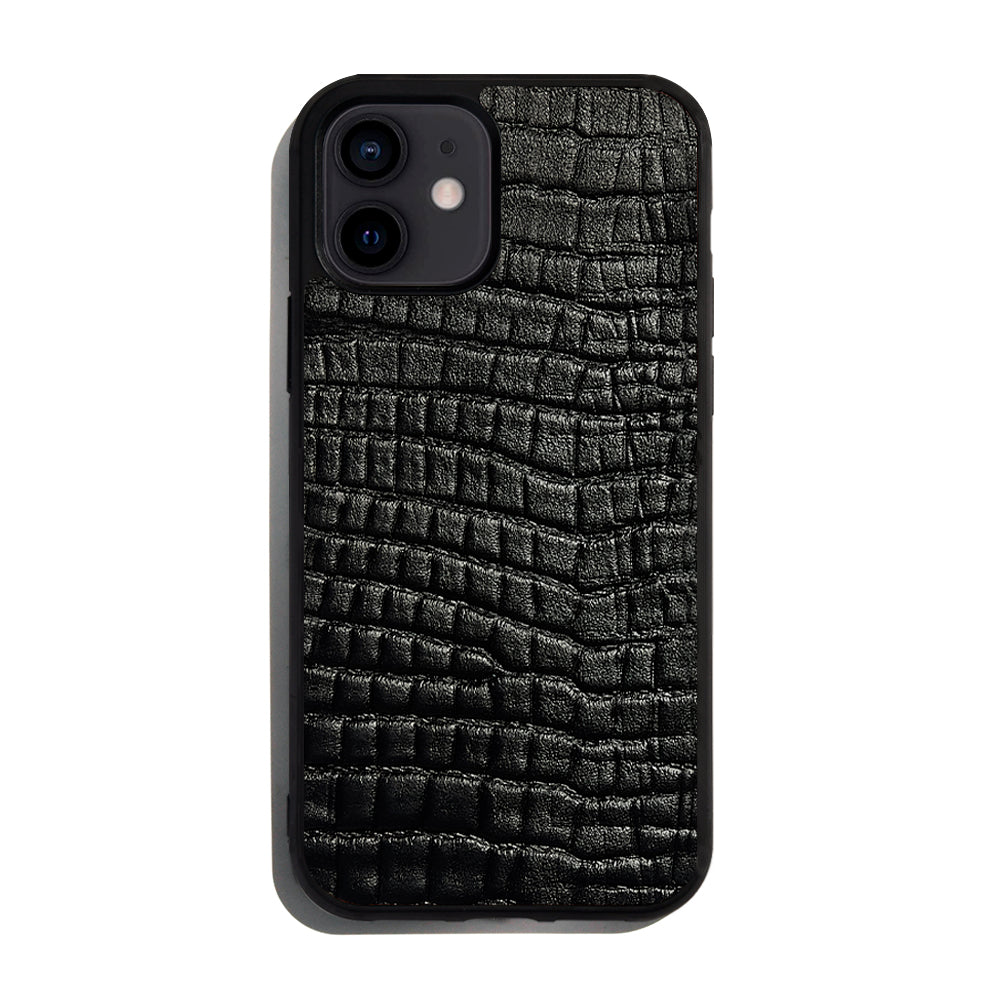 The Classic Phone Case - 12/ 12 Pro  - Midnight Black