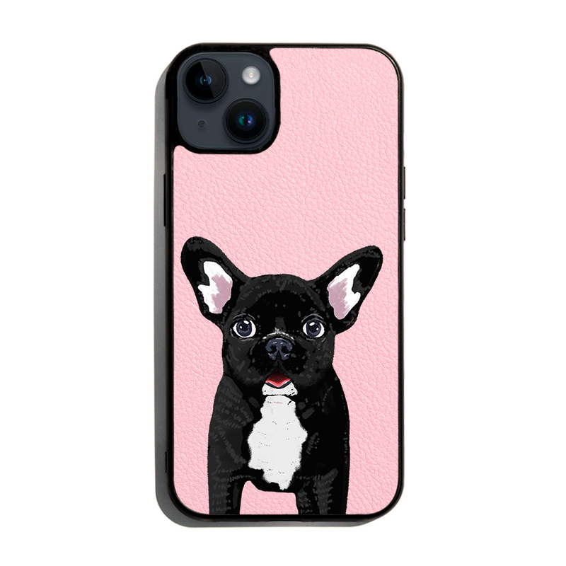 French Bulldog - iPhone 14 - Forbidden Pink