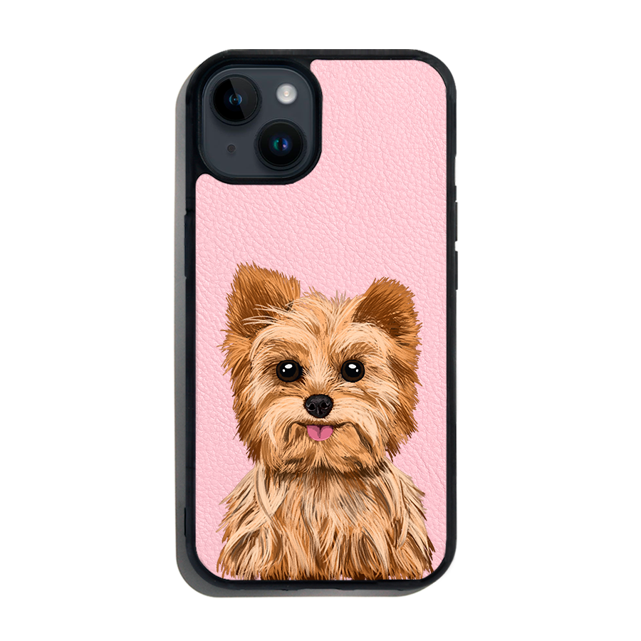 Yorkshire Terrier - iPhone 14 - Forbidden Pink